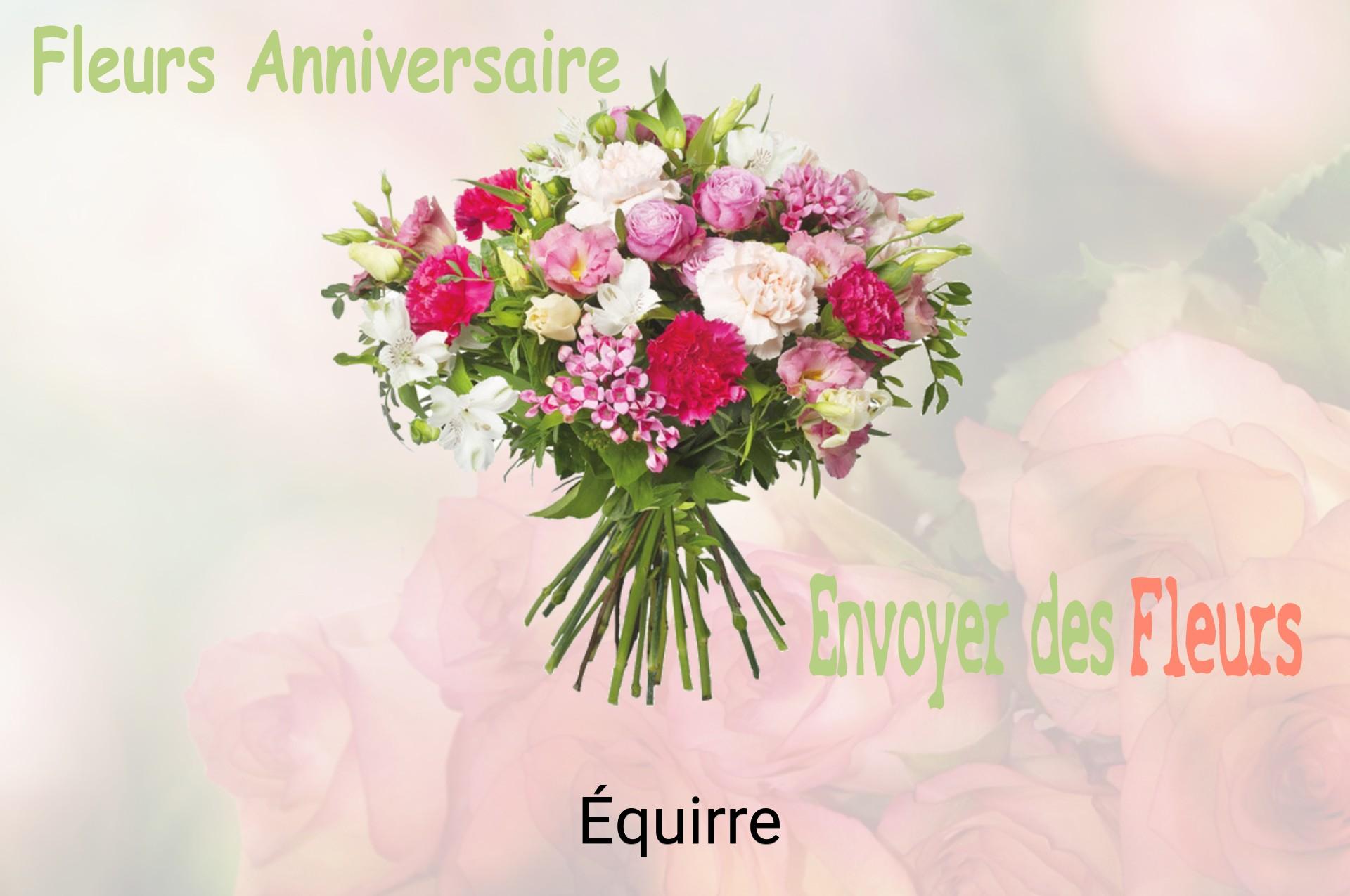 Bouquet de fleurs d’anniversaire livré à Équirre